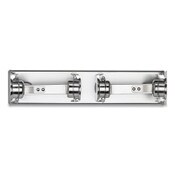 San Jamar® Locking Toilet Tissue Dispenser, 12.38 x 4.5 x 2.75, Chrome Item: SJMR260XC