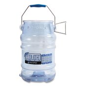 San Jamar® Saf-T-Ice Tote, 6 gal, Transparent Blue Item: SJMSI6000