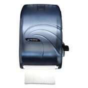 San Jamar® Lever Roll Towel Dispenser, Oceans, 12.94 x 9.25 x 16.5, Arctic Blue Item: SJMT1190TBL