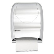 San Jamar® Tear-N-Dry Touchless Roll Towel Dispenser, 16.75 x 10 x 12.5, Silver Item: SJMT1370SS