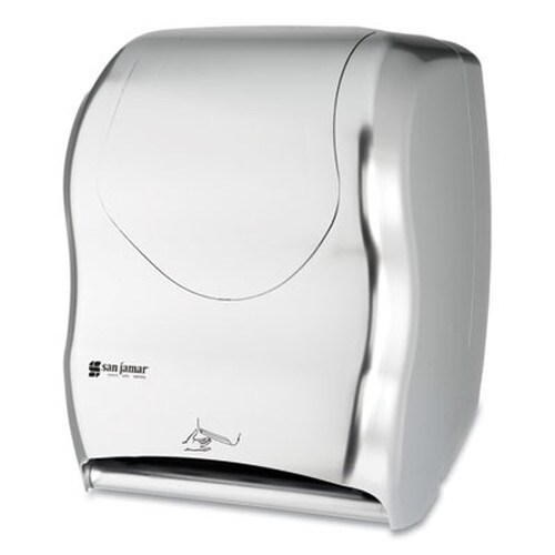 San Jamar® Smart System with iQ Sensor Towel Dispenser, 16.5 x 9.75 x 12, Silver Item: SJMT1470SS