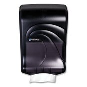 San Jamar® Ultrafold Multifold/C-Fold Towel Dispenser, Oceans, 11.75 x 6.25 x 18, Transparent Black Pearl Item: SJMT1790TBK