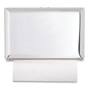 San Jamar® Singlefold Paper Towel Dispenser, 10.75 x 6 x 7.5, Chrome Item: SJMT1800XC