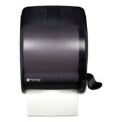 San Jamar® Element Lever Roll Towel Dispenser, Classic, 12.5 x 8.5 x 12.75, Black Pearl Item: SJMT950TBK