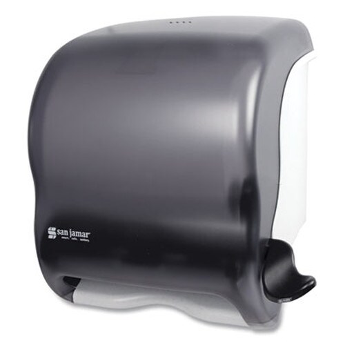 San Jamar® Element Lever Roll Towel Dispenser, Classic, 12.5 x 8.5 x 12.75, Black Pearl Item: SJMT950TBK