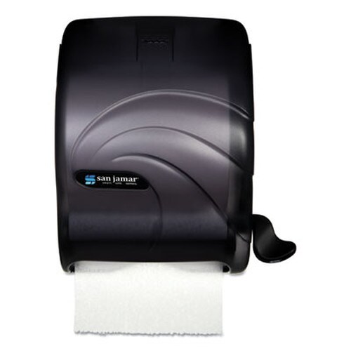 San Jamar® Element Lever Roll Towel Dispenser, Oceans, 12.5 x 8.5 x 12.75, Black Pearl Item: SJMT990TBK