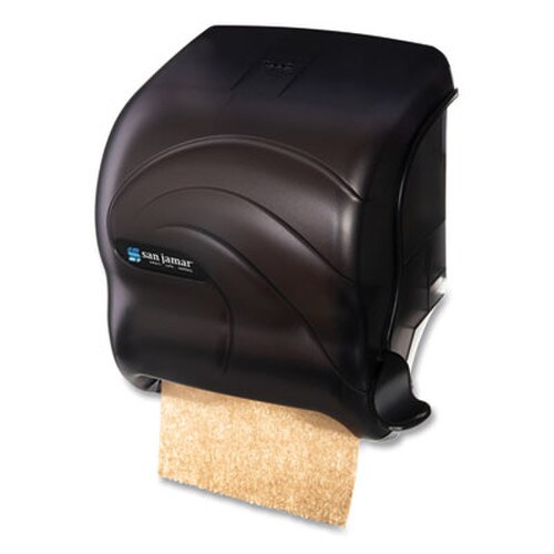 San Jamar® Element Lever Roll Towel Dispenser, Oceans, 12.5 x 8.5 x 12.75, Black Pearl Item: SJMT990TBK