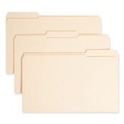 Smead Top Tab Fastener Folders, 1/3-Cut Tabs: Assorted, 0.75" Expansion, 1 Fastener, Legal Size, Manila Exterior, 50/Box Item: SMD19534