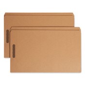 Smead Kraft Fastener Folders, 0.75" Expansion, 2 Fasteners, Legal Size, Kraft Exterior, 50/Box Item: SMD19813
