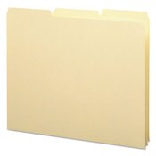 Smead Recycled Blank Top Tab File Guides, 1/3-Cut Top Tab, Blank, 8.5 x 11, Manila, 100/Box Item: SMD50134