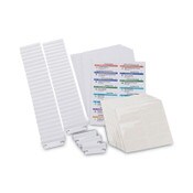 Smead Viewables Hanging Folder Tabs and Labels, Complete Bulk Pack Refill, 1/3-Cut, Assorted Colors, 3.5" Wide, 100/Box Item: SMD64910