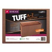 Smead TUFF Expanding Wallet, 21 Sections, Elastic Cord Closure, 1/21-Cut Tabs, Legal Size, Redrope Item: SMD70320