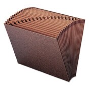 Smead TUFF Expanding Open-Top Stadium File, 21 Sections, 1/21-Cut Tabs, Letter Size, Redrope Item: SMD70425