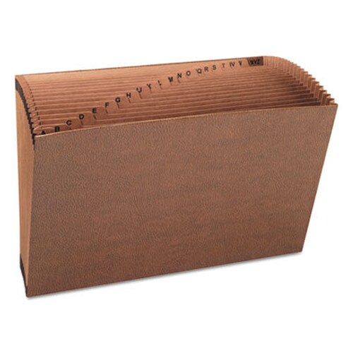 Smead TUFF Expanding Open-Top Stadium File, 21 Sections, 1/21-Cut Tabs, Legal Size, Redrope Item: SMD70430