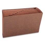 Smead TUFF Expanding Open-Top Stadium File, 12 Sections, 1/12-Cut Tabs, Legal Size, Redrope Item: SMD70490