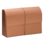 Smead TUFF Expanding Wallets, 7" Expansion, 1 Section, Elastic Cord Closure, Legal Size, Redrope Item: SMD71167