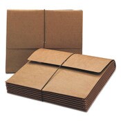 Smead Extra-Wide Expanding Wallets with Elastic Cord, 5.25" Expansion, 1 Section, Elastic Cord Closure, Legal Size, Redrope Item: SMD71189