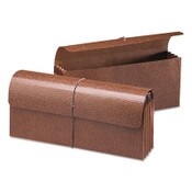 Smead Classic Expanding Wallets, 3.5" Expansion, 1 Section, Elastic Cord Closure, Check Size, Redrope Item: SMD71350