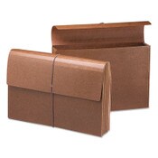Smead Classic Expanding Wallets, 3.5" Expansion, 1 Section, Elastic Cord Closure, Legal Size, Redrope Item: SMD71356