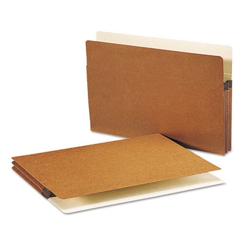 Smead Redrope Drop Front File Pockets, 1.75" Expansion, Legal Size, Redrope, 50/Box Item: SMD74800