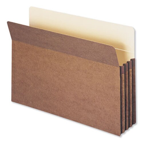Smead Redrope Drop Front File Pockets, 3.5" Expansion, Legal Size, Redrope, 50/Box Item: SMD74805