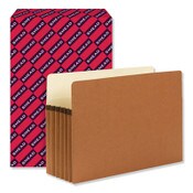 Smead Redrope Drop Front File Pockets, 5.25" Expansion, Legal Size, Redrope, 50/Box Item: SMD74810