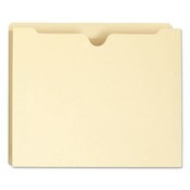 Smead Manila File Jackets, 2-Ply Straight Tab, Letter Size, Manila, 50/Box Item: SMD75520