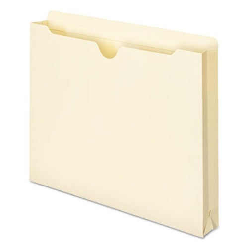 Smead Manila File Jackets, 2-Ply Straight Tab, Letter Size, Manila, 50/Box Item: SMD75540