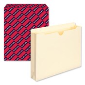 Smead Manila File Jackets, 2-Ply Straight Tab, Letter Size, Manila, 50/Box Item: SMD75560