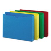 Smead Colored File Jackets with Reinforced Double-Ply Tab, Straight Tab, Letter Size, Assorted Colors, 50/Box Item: SMD75673