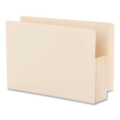 Smead Manila End Tab File Pockets, 3.5" Expansion, Legal Size, Manila, 25/Box Item: SMD76124