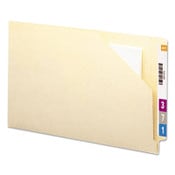 Smead End Tab Jackets with Reinforced Tabs, Straight Tab, Legal Size, 11-pt Manila, 100/Box Item: SMD76700
