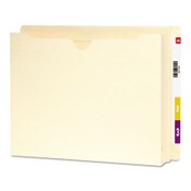 Smead Heavyweight End Tab File Jacket with 2" Expansion, Straight Tab, Letter Size, Manila, 25/Box Item: SMD76910