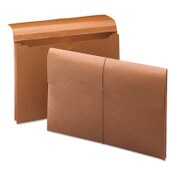 Smead Expanding Wallet with Elastic Cord, 2" Expansion, 1 Section, Elastic Cord Closure, Legal Size, Redrope Item: SMD77245