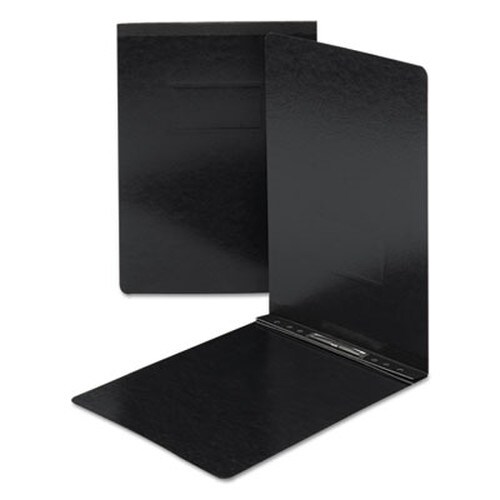 Smead Prong Fastener Pressboard Report Cover, Two-Piece Prong Fastener, 3" Capacity, 11 x 17, Black/Black Item: SMD81179