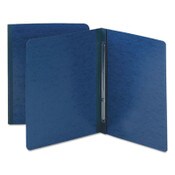 Smead Prong Fastener Premium Pressboard Report Cover, Two-Piece Prong Fastener, 3" Capacity, 8.5 x 11, Dark Blue/Dark Blue Item: SMD81352