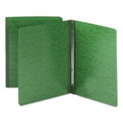 Smead Prong Fastener Pressboard Report Cover, Two-Piece Prong Fastener, 3" Capacity, 8.5 x 11, Green/Green Item: SMD81451