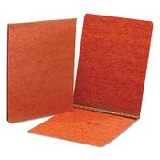 Smead Prong Fastener Premium Pressboard Report Cover, Two-Piece Prong Fastener, 2" Capacity, 8.5 x 11, Red/Red Item: SMD81724