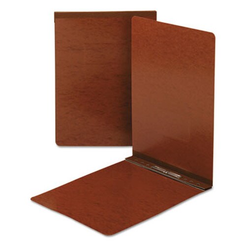 Smead Prong Fastener Pressboard Report Cover, Two-Piece Prong Fastener, 3" Capacity, 11 x 17, Red/Red Item: SMD81777