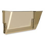 Storex Wall File, Letter Size, 13" x 4" x 7", Smoke Item: STX70220U06C