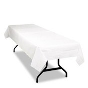 Tablemate® Table Set Poly Tissue Table Cover, 54" x 108", White, 6/Pack Item: TBLPT549WH