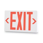 Tatco LED Exit Sign, Polycarbonate, 12.25 x 2.5 x 8.75, White Item: TCO07230