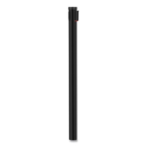 Tatco Adjusta-Tape Crowd Control Posts Only, Steel, 40" High, Black, 2/Box Item: TCO11611