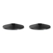 Tatco Adjusta-Tape Crowd Control Base Only, Steel, 14" Deep, Black, 2/Box Item: TCO11711