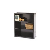 Tennsco Metal Bookcase, Three-Shelf, 34.5w x 13.5d x 40h, Black Item: TNNB42BK
