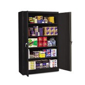 Tennsco Assembled Jumbo Steel Storage Cabinet, 48w x 18d x 78h, Black Item: TNNJ1878SUBK