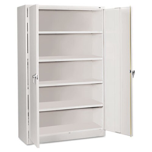 Tennsco Assembled Jumbo Steel Storage Cabinet, 48w x 18d x 78h, Light Gray Item: TNNJ1878SULGY