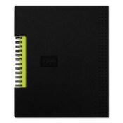 Oxford™ Idea Collective Professional Wirebound Hardcover Notebook, 1 Subject, Medium/College Rule, Black Cover, 8 x 5.5, 80 Sheets Item: TOP56897
