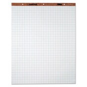 TOPS™ Easel Pads, Quadrille Rule (1 sq/in), 27 x 34, White, 50 Sheets, 4/Carton Item: TOP7900