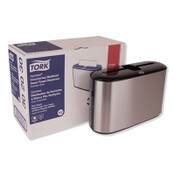 Tork® Xpress Countertop Towel Dispenser, 12.68 x 4.56 x 7.92, Stainless Steel/Black Item: TRK302030